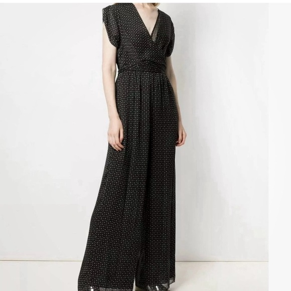 Diane Von Furstenberg Pants - Diane Von Furstenberg Black Jumpsuit